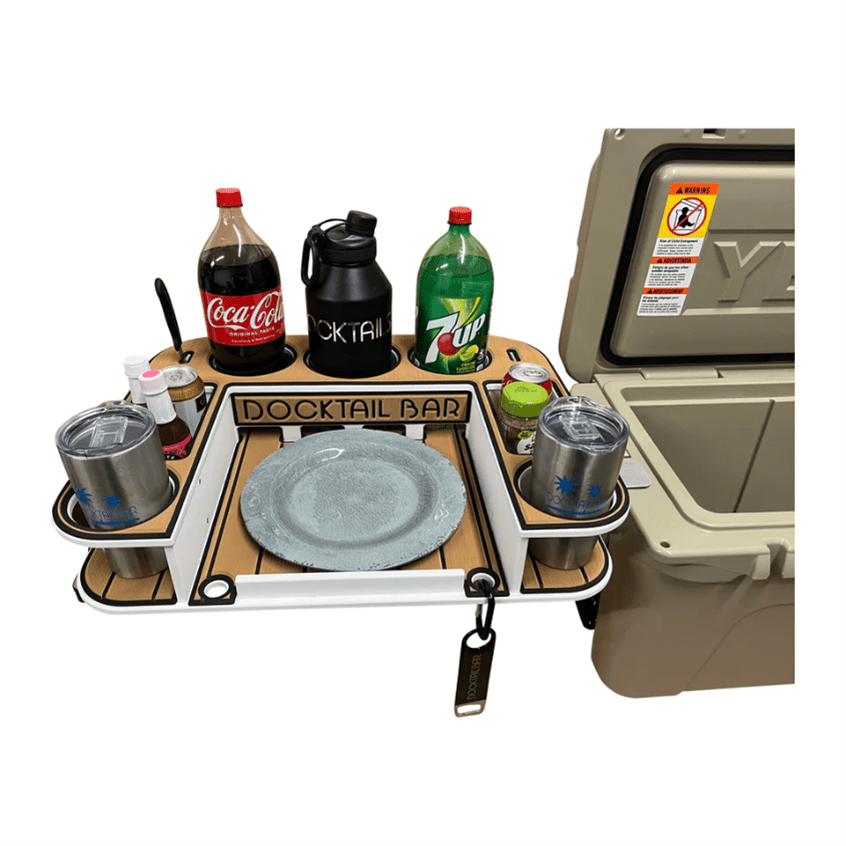 Our Newest Product: Docktail Yeti Tundra Cooler Mount - Docktail Bar