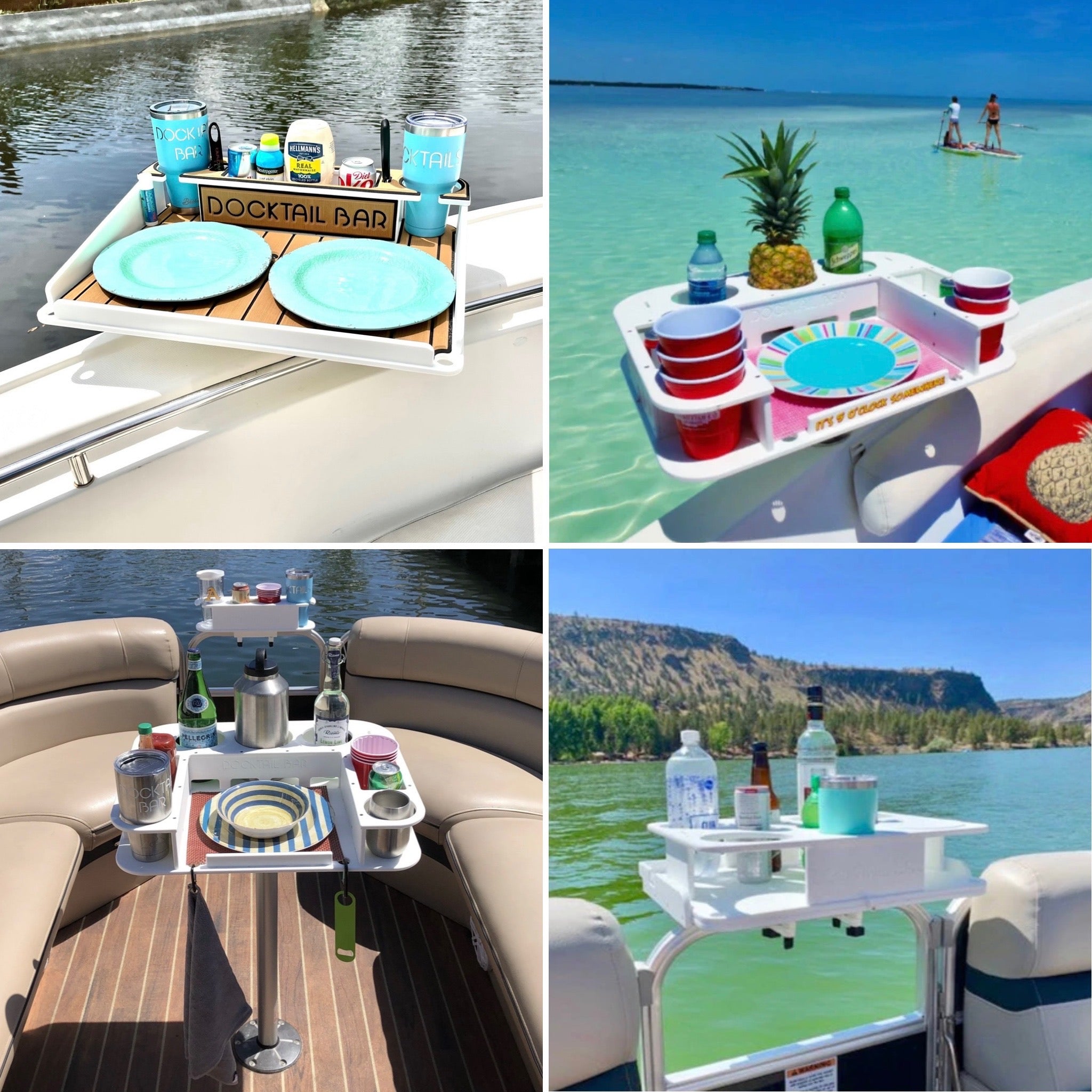 Docktail Bar's Best Selling Boat Tables and Accessories