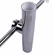 Clamp On Rod Holder Mount fits 1” - 1 1/4” Round Rails - Docktail Bar