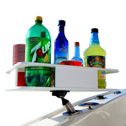 Docktail Boat Table Caddy and Storage Accessory - Choose Your Mount, Color & Custom Name - Docktail Bar
