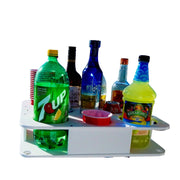 Docktail Boat Table Caddy and Storage Accessory - Choose Your Mount, Color & Custom Name - Docktail Bar