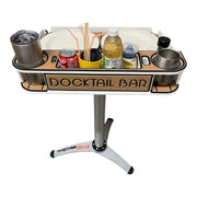 Docktail Boondocking Table - For Camping, RV's, Tailgating, Poolside, and Grill Prep - Docktail Bar