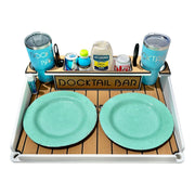 Docktail Boondocking Table - For Camping, RV's, Tailgating, Poolside, and Grill Prep - Docktail Bar