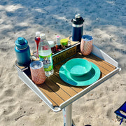 Docktail Boondocking Table - For Camping, RV's, Tailgating, Poolside, and Grill Prep - Docktail Bar