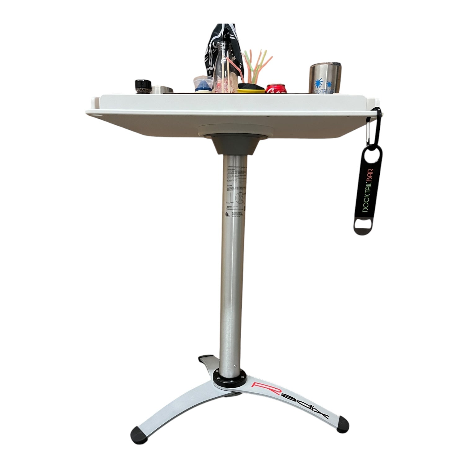 Docktail Boondocking Table - For Camping, RV's, Tailgating, Poolside, and Grill Prep - Docktail Bar