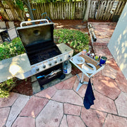 Docktail Boondocking Table - For Camping, RV's, Tailgating, Poolside, and Grill Prep - Docktail Bar