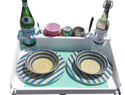 Docktail Boondocking Table - For Camping, RV's, Tailgating, Poolside, and Grill Prep - Docktail Bar