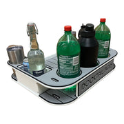 Docktail Butler Boat Table and Storage Accessory - Choose Your Mount, Color & Custom Name - Docktail Bar