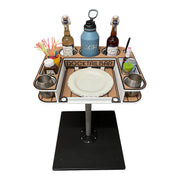 Docktail Butler Boat Table and Storage Accessory - Choose Your Mount, Color & Custom Name - Docktail Bar