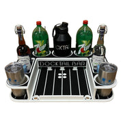 Docktail Butler Boat Table with 2 SeaSucker Vacuum Mounts - Perfect for Smooth Flat Surface Locations - Docktail Bar