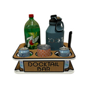 Docktail Jr Boat Cup Holder Caddy - Choose Your Mount Option - Then Color - Docktail Bar