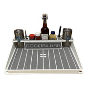 Docktail Utility Boat Table with Pedestal Table Attachment Options - Docktail Bar