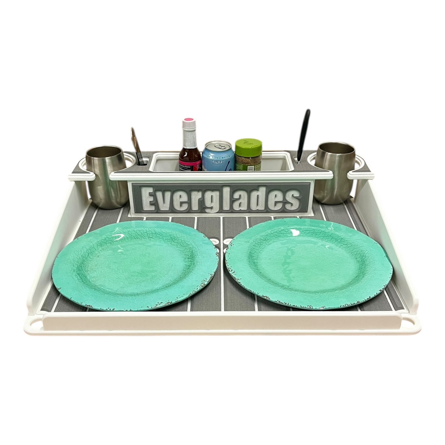 Everglades Logo - Docktail Bar Boat Tables - Choose Your Table, Mount & Color - Docktail Bar