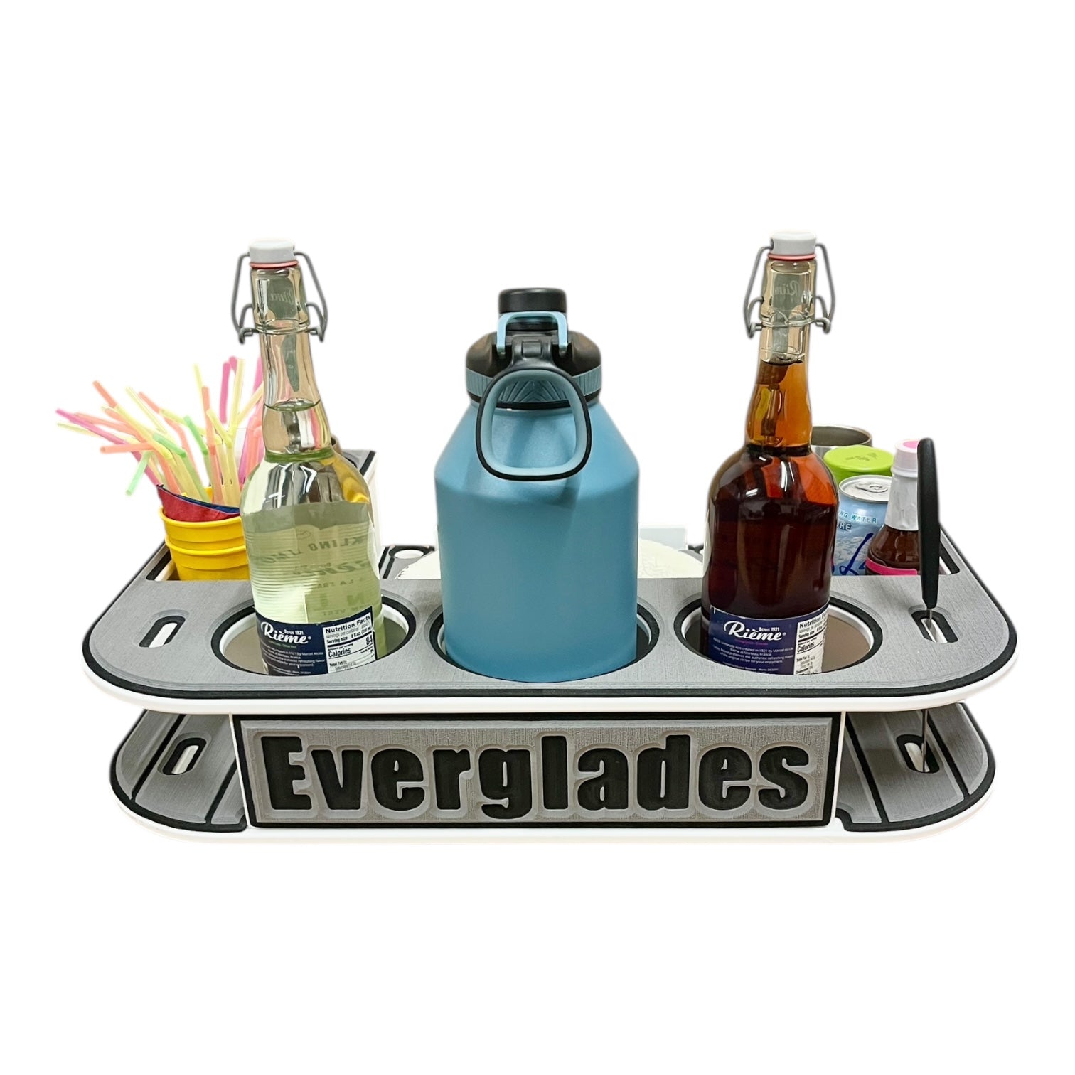 Everglades Logo - Docktail Bar Boat Tables - Choose Your Table, Mount & Color - Docktail Bar