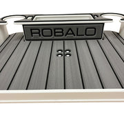Robalo Logo - Docktail Boat Tables with Adjustable Rod Holder Mount - Choose Your Table Model - Then Color - Docktail Bar