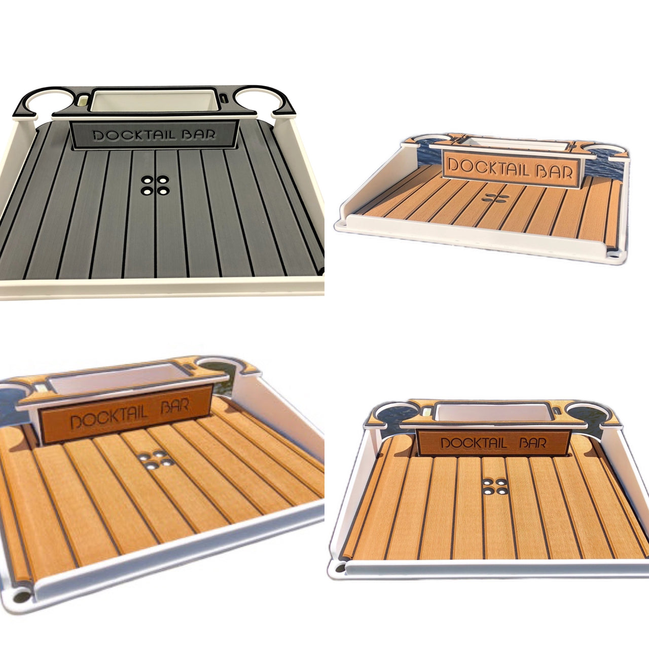 Marine Decking Accessory Kit for the Docktail Utility Table - Does NOT Include Table or Mount