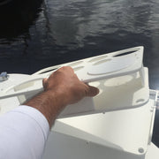 Docktail Bait Cutting Board and Serving Table with Magma Adjustable Rod Holder Mount - Docktail Bar