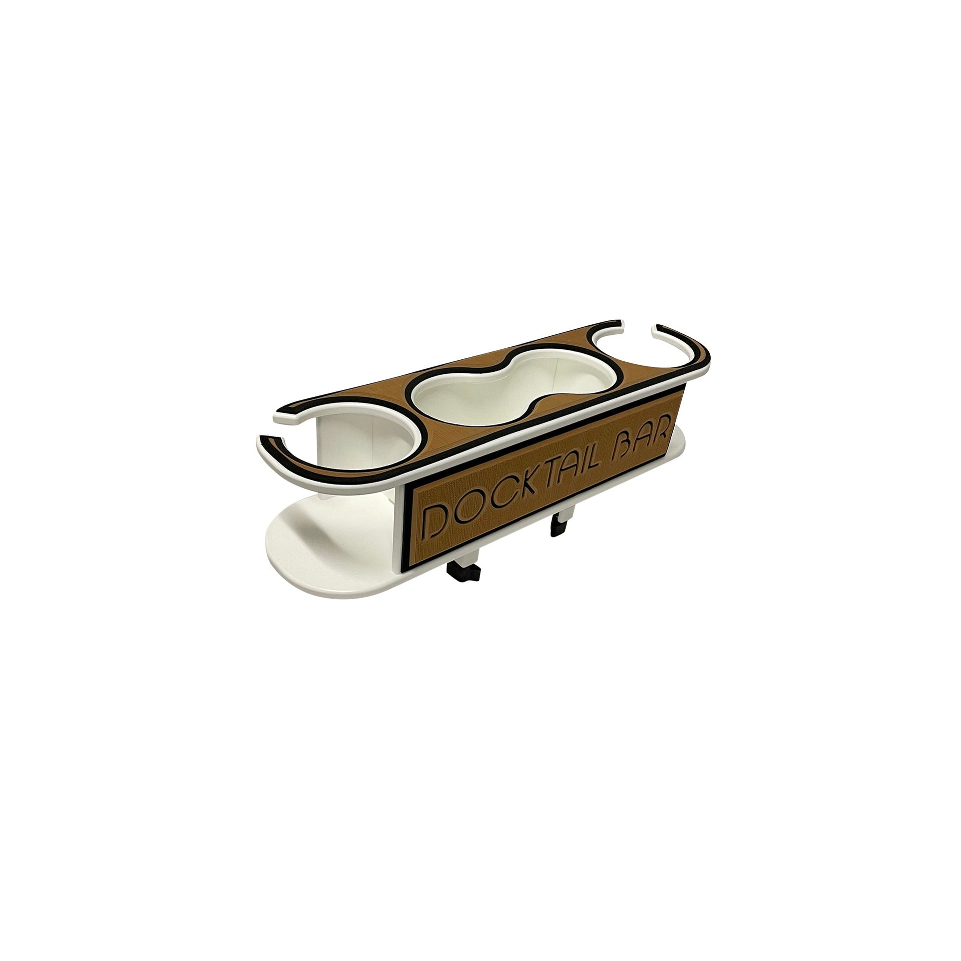 Docktail Bar Pontoon Boat Cup Holder Caddy - Multiple Colors Available - Docktail Bar