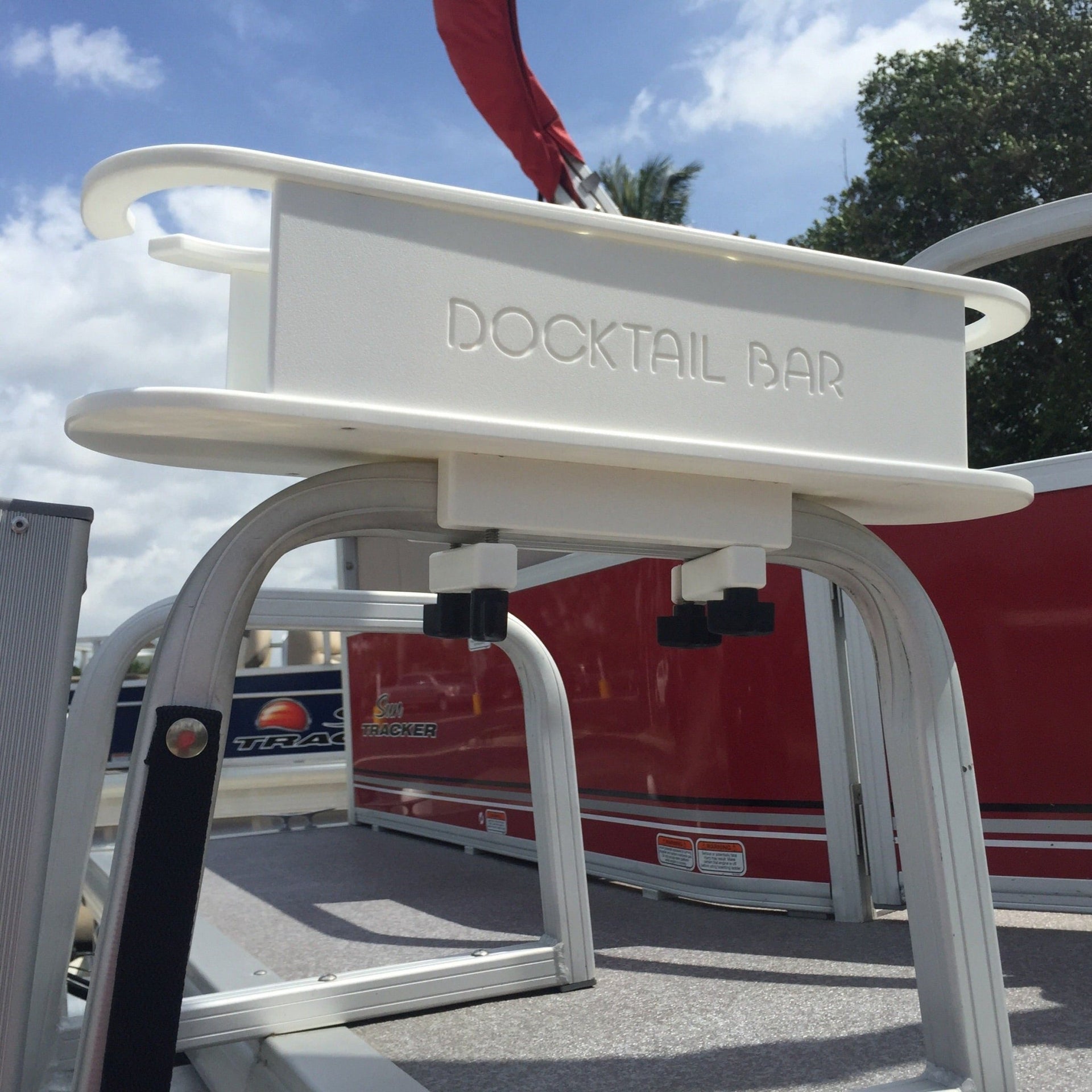 Docktail Bar Pontoon Boat Cup Holder Caddy - Multiple Colors Available - Docktail Bar