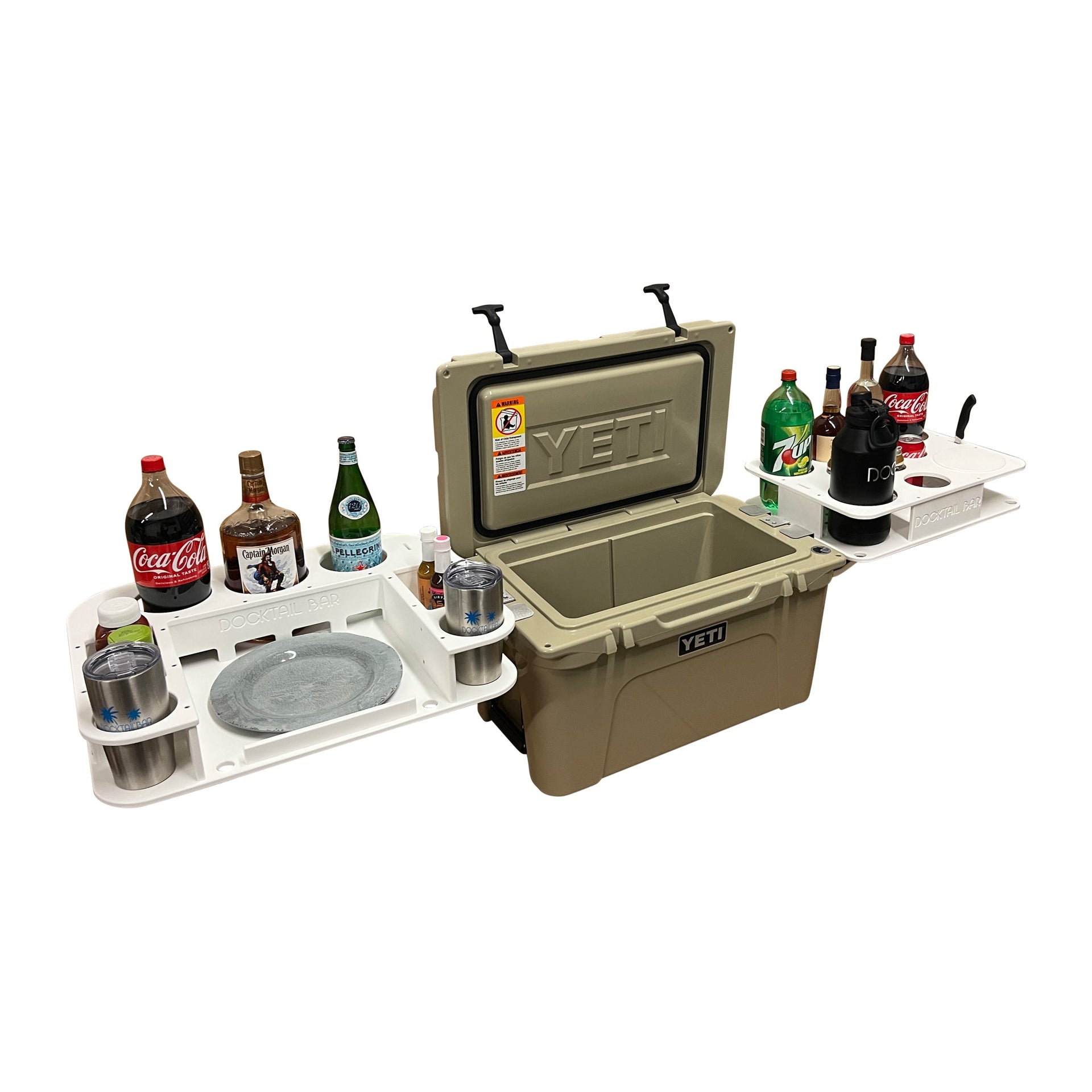 Docktail Bar Yeti Tundra Cooler Mount and Table System - Docktail Bar