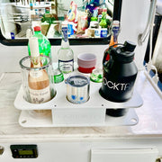 Docktail Boat Table Caddy with 2 SeaSucker Vacuum Mounts - Choose Your Color - Docktail Bar
