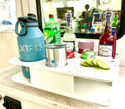 Docktail Boat Table Caddy with 2 SeaSucker Vacuum Mounts - Choose Your Color - Docktail Bar