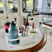 Docktail Boat Table Caddy with 2 SeaSucker Vacuum Mounts - Choose Your Color - Docktail Bar