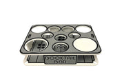Docktail Boat Table Caddy with Pontoon Boat Rail Mount - Docktail Bar