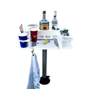Docktail Butler Boat Table with Pedestal Table Attachment Options - Docktail Bar