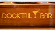 Docktail Elite Series Custom Teak Tables for Rocket Launchers, Leaning Posts and Rod Holders - Docktail Bar