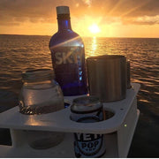 Docktail Jr Boat Cup Holder Caddy - Choose Your Mount Option - Then Color - Docktail Bar