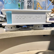 Docktail Jr Boat Cup Holder Caddy with 2 SeaSucker Vacuum Mounts - Choose Your Color - Docktail Bar