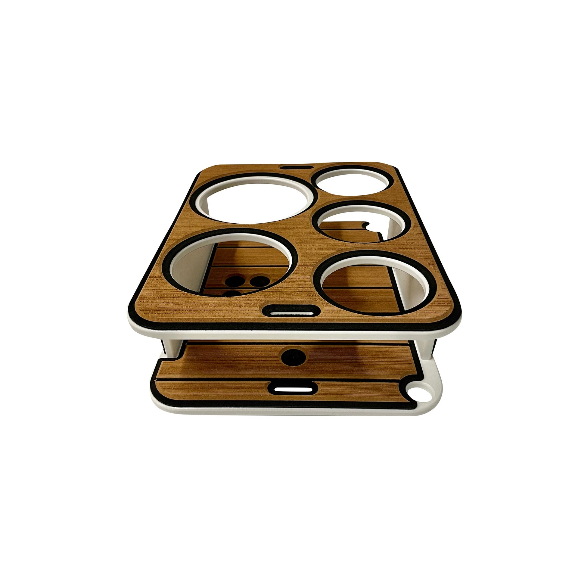 Docktail Jr Boat Cup Holder Caddy with 2 SeaSucker Vacuum Mounts - Choose Your Color - Docktail Bar