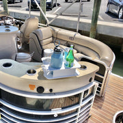 Docktail Jr Boat Cup Holder Caddy with 2 SeaSucker Vacuum Mounts - Choose Your Color - Docktail Bar