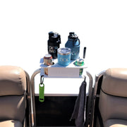 Docktail Jr Boat Cup Holder Caddy with Pontoon Boat Rail Mount - Choose Your Color - Docktail Bar