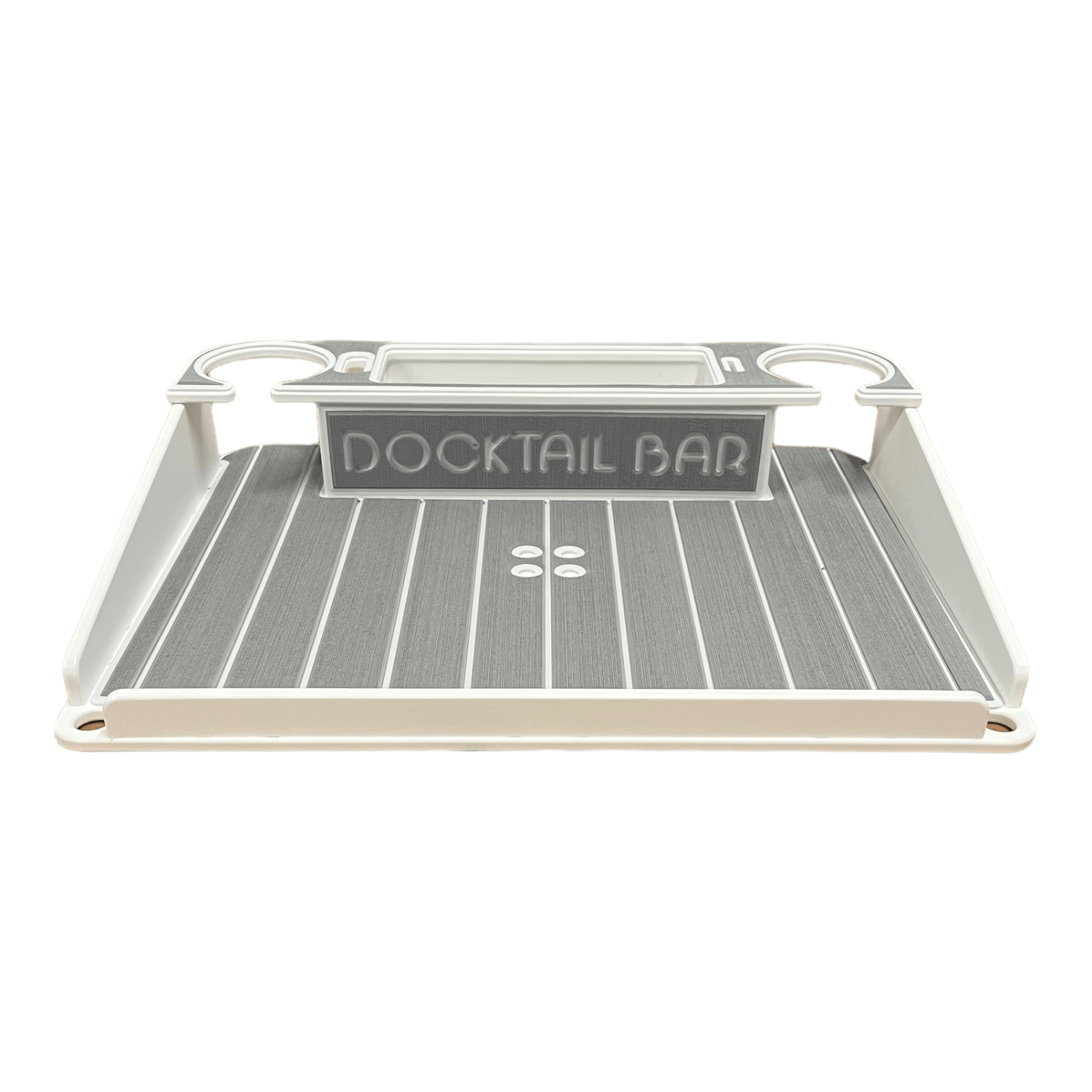 Docktail Utility Boat Table with Pedestal Table Attachment Options - Docktail Bar