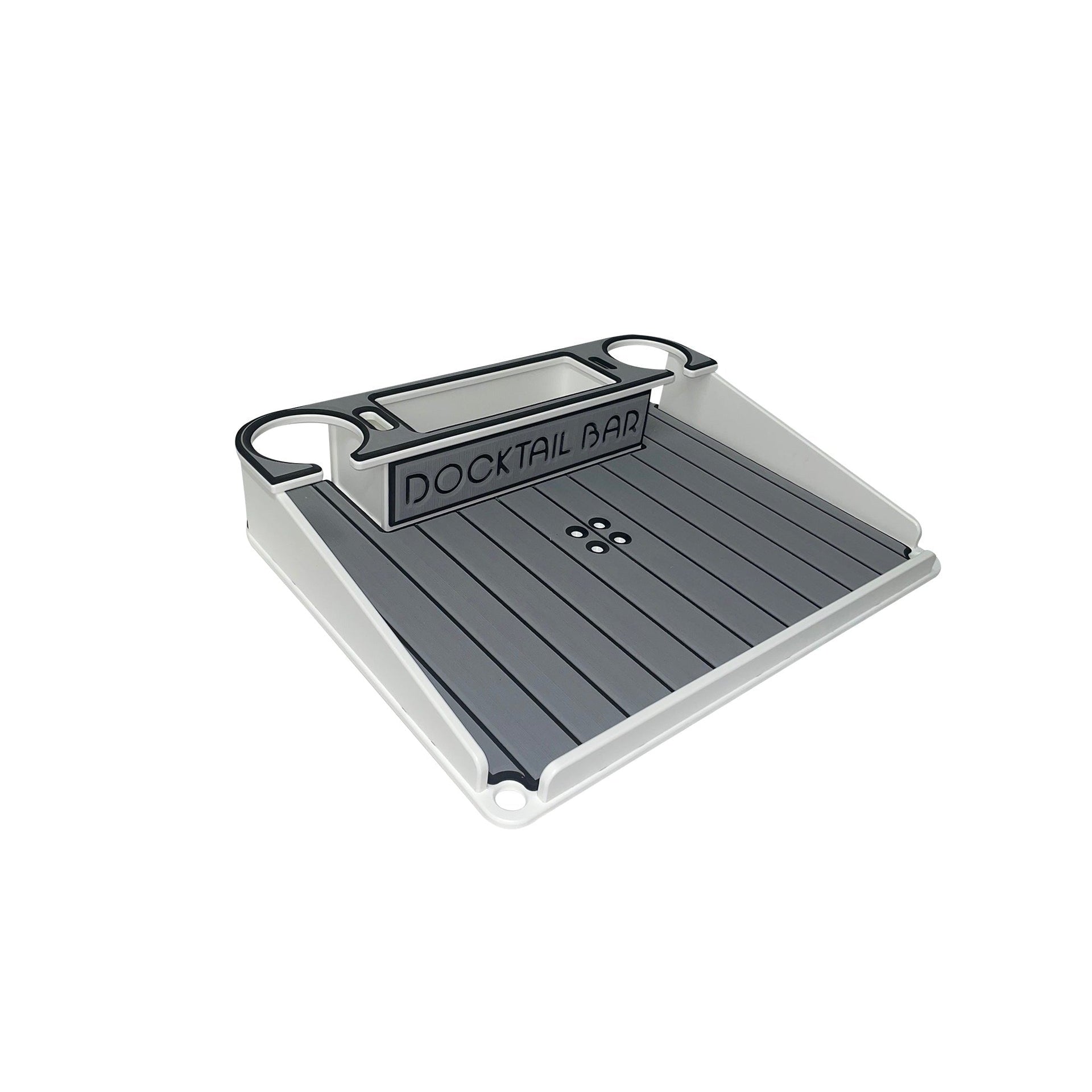 Docktail Utility Boat Table with Pedestal Table Attachment Options - Docktail Bar