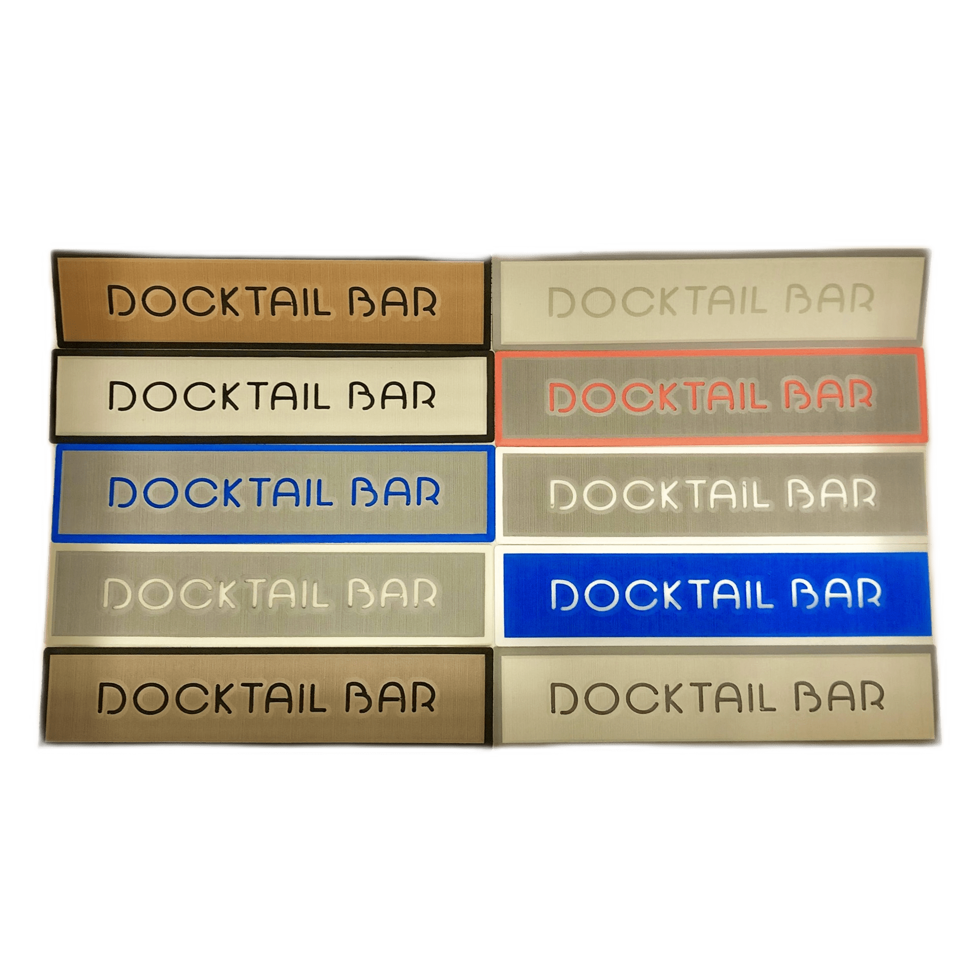 Docktail Utility Boat Table with Pedestal Table Attachment Options - Docktail Bar