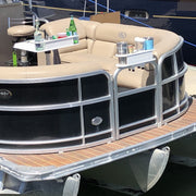 Docktail Utility Boat Table with Pedestal Table Attachment Options - Docktail Bar
