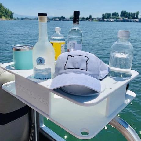 Universal Pontoon Rail Mount - Docktail Bar