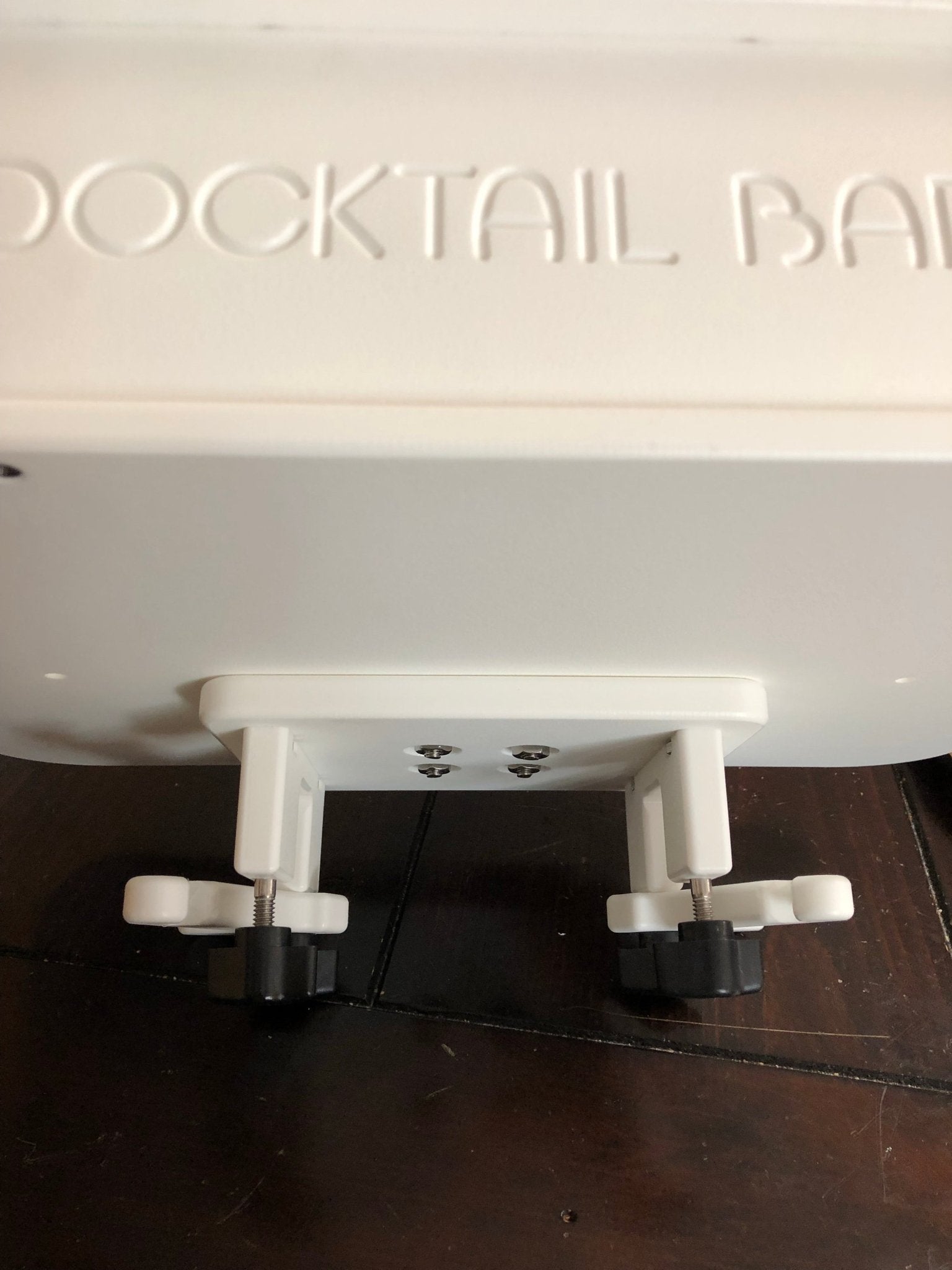 Universal Pontoon Rail Mount - Docktail Bar