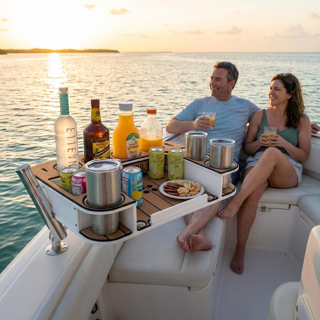 Stop the Spills and Reclaim Relaxation on Your Boat - Docktail Bar