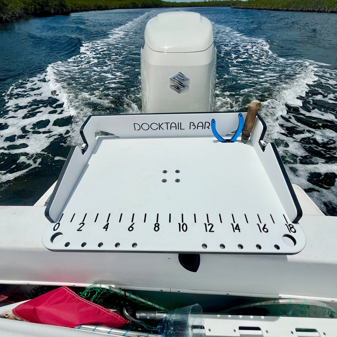 Boat Cutting Boards & Fishing Bait Tables - Docktail Bar