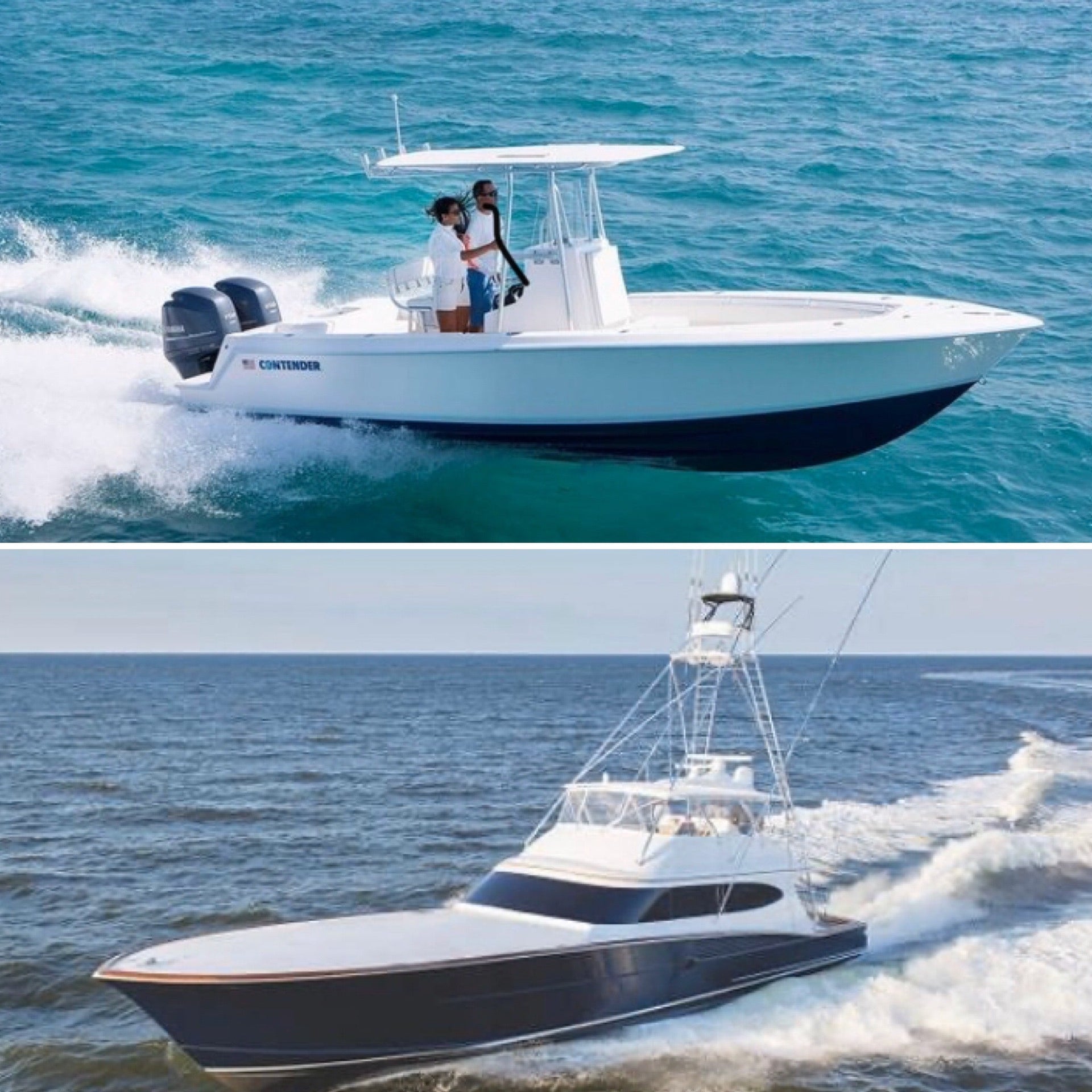 Boats with Rod Holders - Docktail Bar