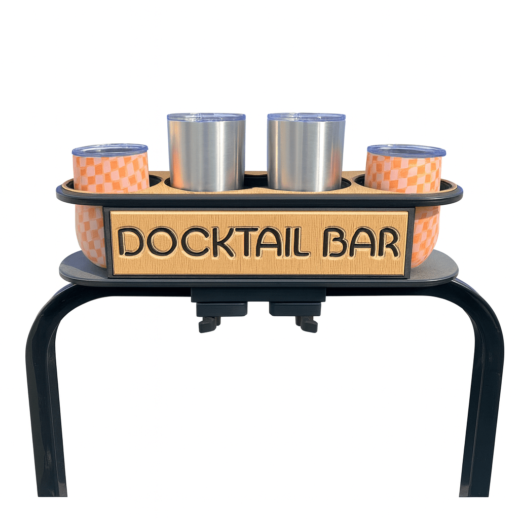 Cup Holders - Countertop, Boat & Golf Cart - Docktail Bar