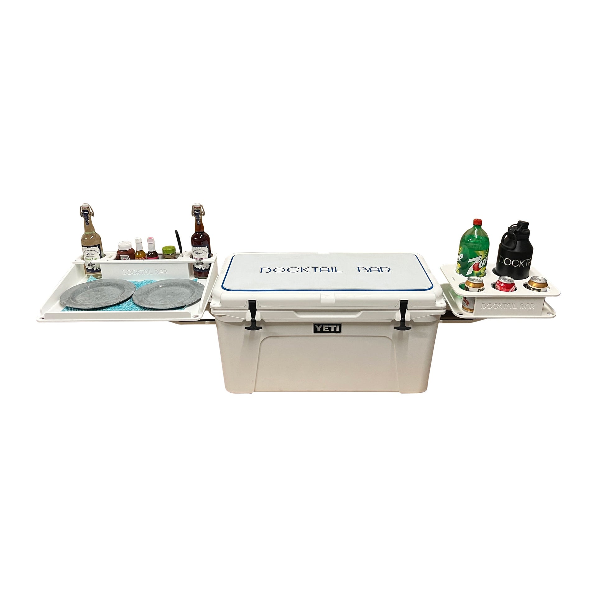 Docktail Bar Yeti Tundra Series Cooler Mount and Table System - Docktail Bar