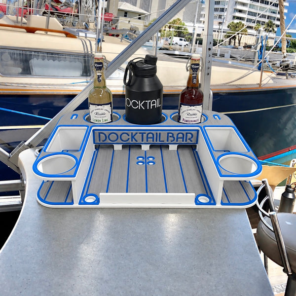 Docktail Butler Table with SeaSucker Vacuum Mounts