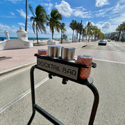 Docktail Bar Golf Cart Cup Holder Caddy for Square or Rectangular Rails - Docktail Bar
