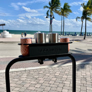Docktail Bar Golf Cart Cup Holder Caddy for Square or Rectangular Rails - Docktail Bar