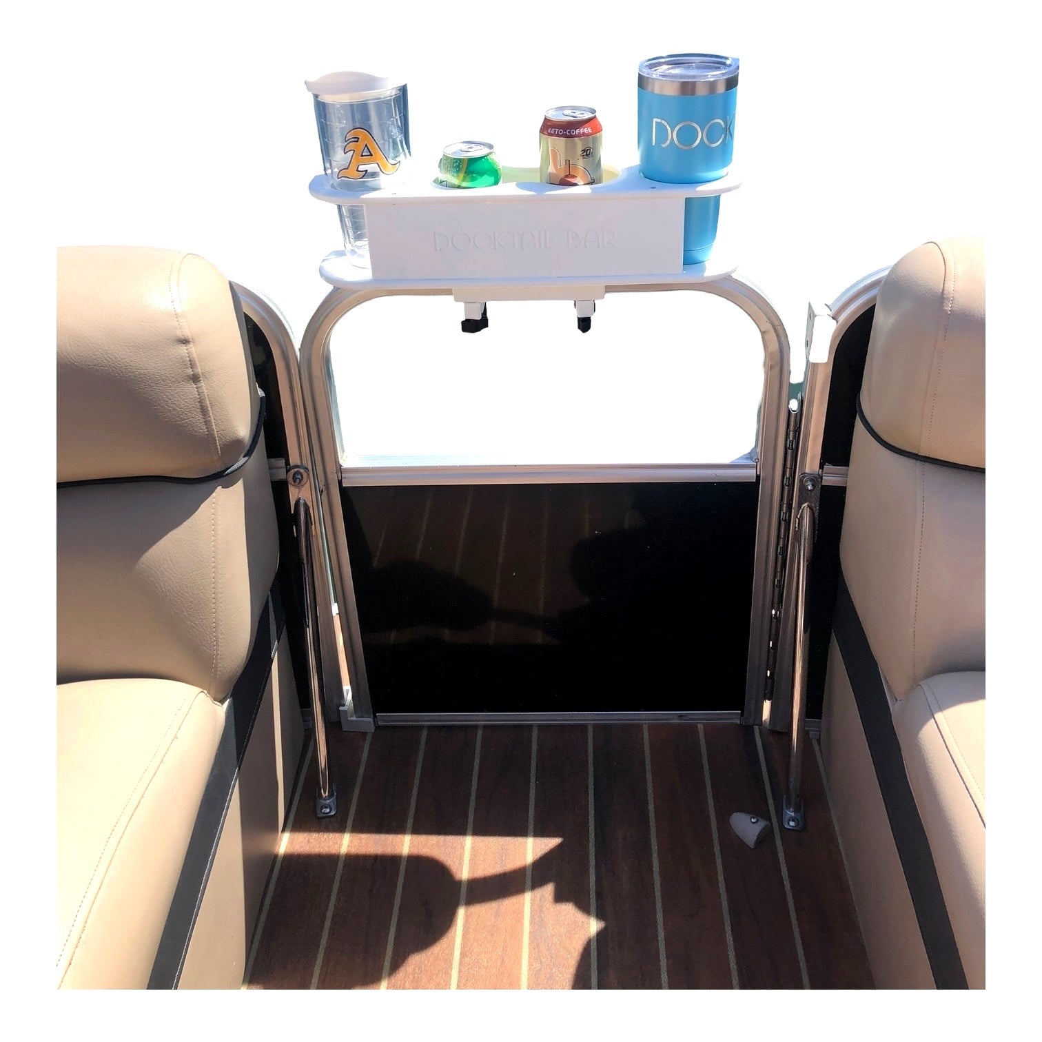 Docktail Bar Pontoon Boat Cup Holder Caddy - Multiple Colors Available - Docktail Bar